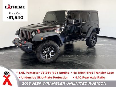 Used 2016 Jeep Wrangler Unlimited Rubicon w/ Dual Top Group