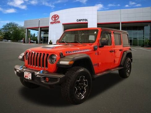 Used 2021 Jeep Wrangler Unlimited Rubicon 4xe w/ Cold Weather Group image 6
