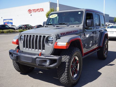 Used 2021 Jeep Wrangler Unlimited Rubicon AWD/4WD image 8
