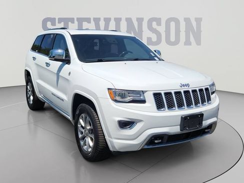 Used 2015 Jeep Grand Cherokee Overland w/ Advanced Technology Group AWD/4WD image 7