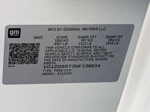 Used 2022 Chevrolet Malibu LT FWD image 27