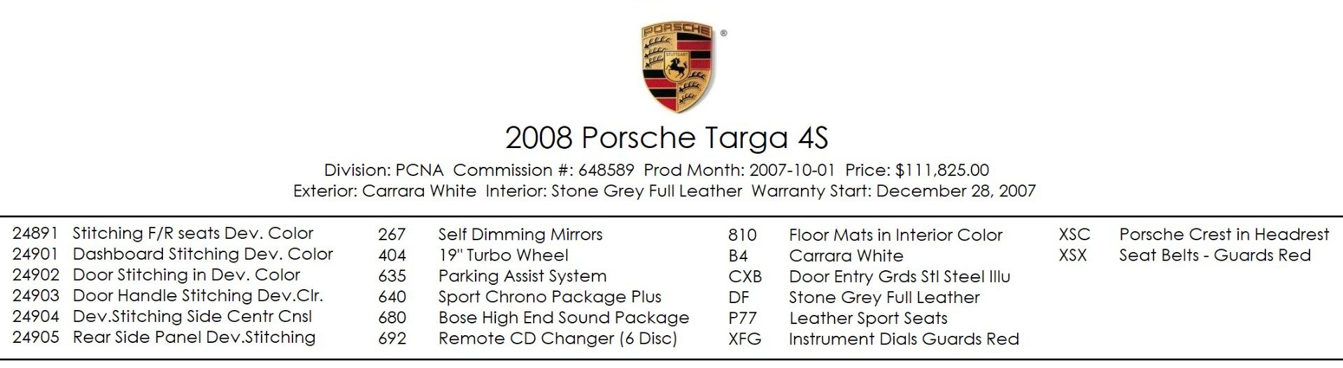 Used 2008 Porsche 911 Targa 4S AWD/4WD image 5