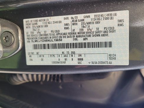 Used 2022 Lincoln Corsair AWD w/ Equipment Group 101A image 33