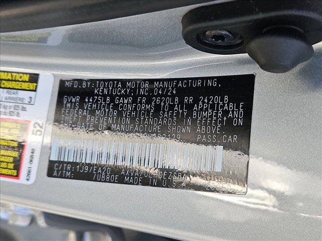 Certified 2024 Toyota Camry SE FWD image 24