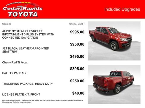 Used 2021 Chevrolet Colorado Z71 w/ Safety Package image 6