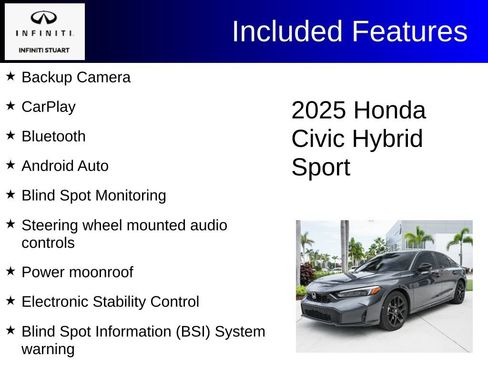 Used 2025 Honda Civic Sport image 2