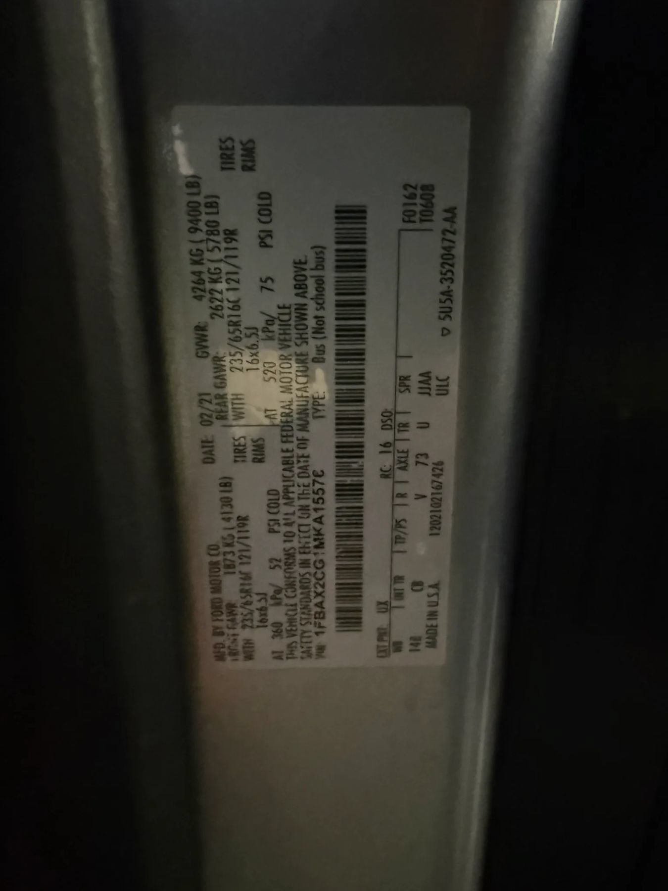 Used 2021 Ford Transit 350 XLT RWD image 27
