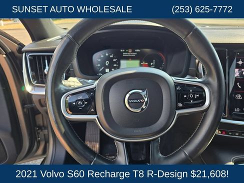Used 2021 Volvo S60 T8 R-Design w/ Climate Package AWD/4WD image 35
