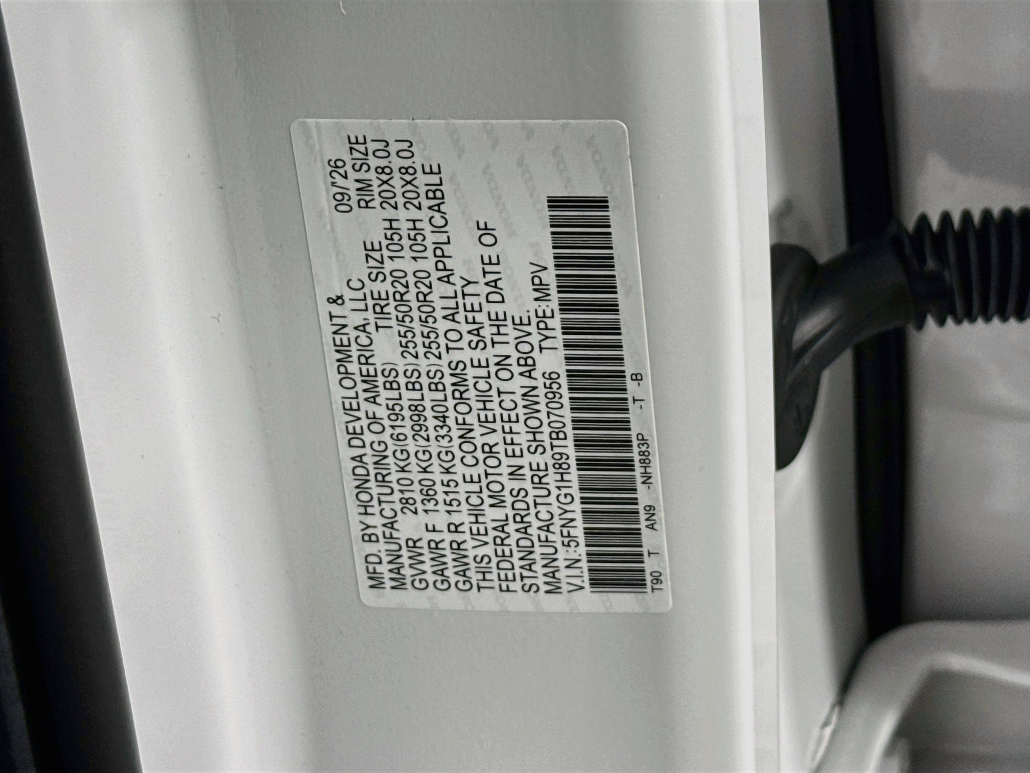 New 2026 Honda Pilot Elite image 41