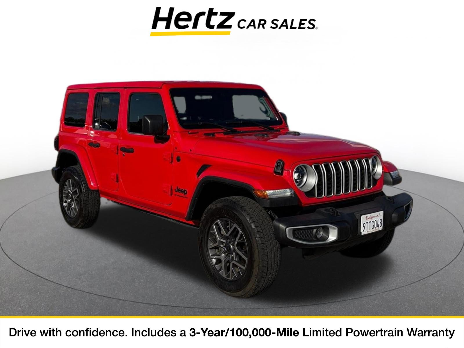 Used 2025 Jeep Wrangler Unlimited Sahara AWD/4WD image 1