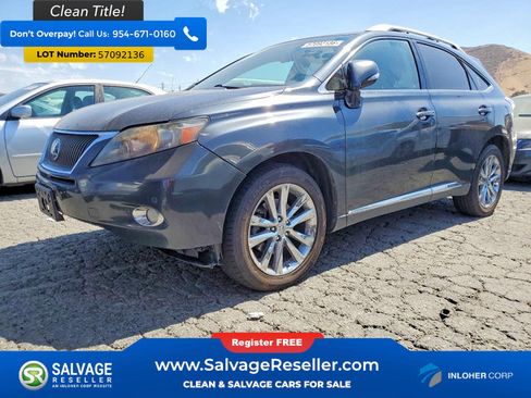 Used 2011 Lexus RX 450h AWD w/ Premium Pkg image 1