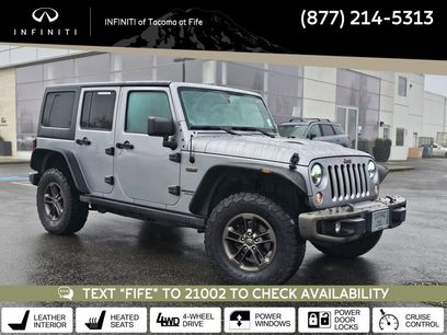 Used 2016 Jeep Wrangler Unlimited Sahara