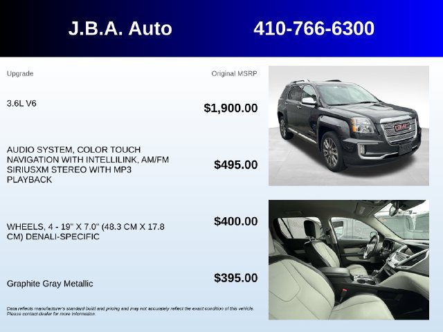 Used 2017 GMC Terrain Denali FWD image 5