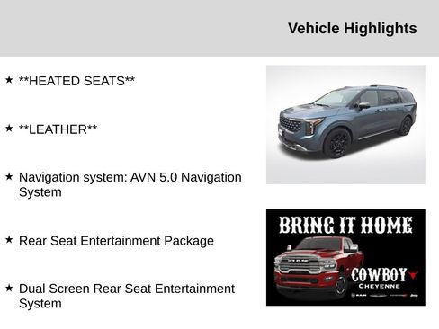Used 2025 Kia Carnival SX FWD image 2