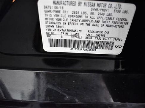 Used 2016 INFINITI Q50 3.0t Premium w/ 3.0T Premium Plus Package image 4