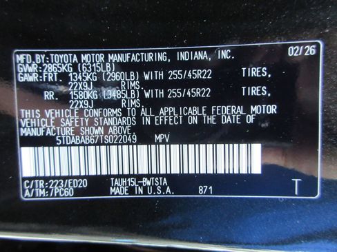 New 2026 Lexus TX 500h AWD image 60