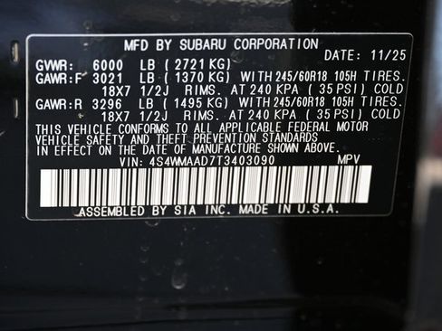 New 2026 Subaru Ascent Premium image 22