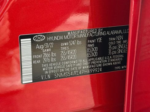 Used 2023 Hyundai Santa Fe Calligraphy FWD image 55