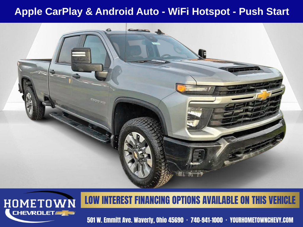 Used 2024 Chevrolet Silverado 2500 Custom w/ Custom Value Package AWD/4WD image 1
