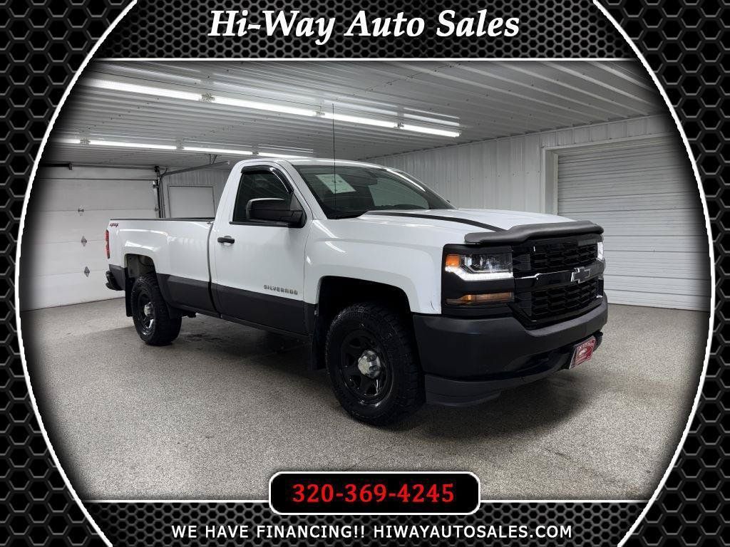 Used 2017 Chevrolet Silverado 1500 W/T w/ WT Convenience Package AWD/4WD image 1