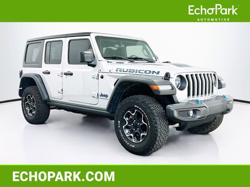 Used 2023 Jeep Wrangler Unlimited Rubicon 4xe w/ Cold Weather Group AWD/4WD image 1