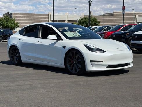 Used 2021 Tesla Model 3 Performance AWD/4WD image 9