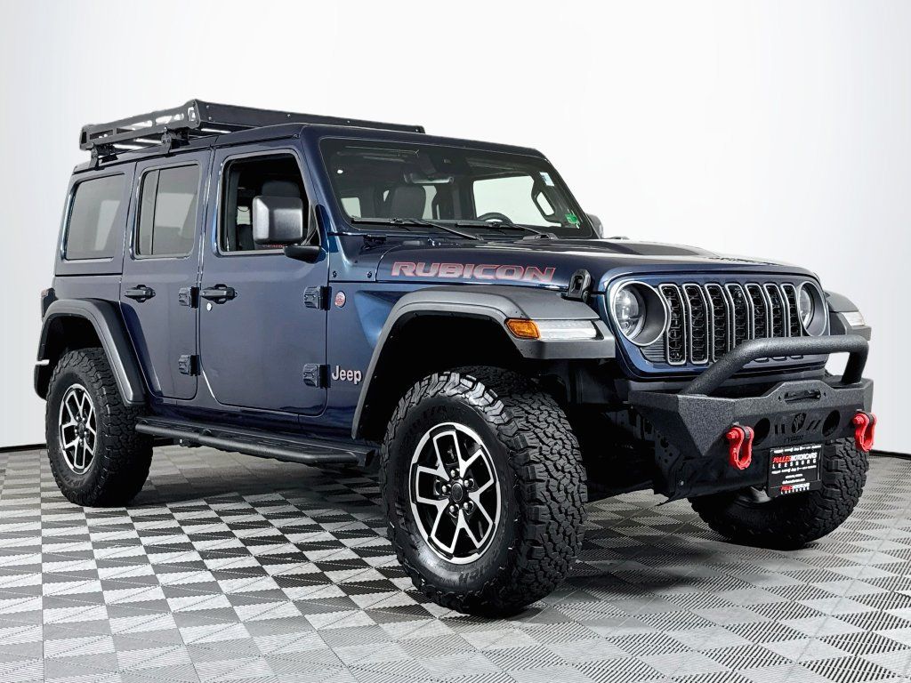 Used 2025 Jeep Wrangler Unlimited Rubicon w/ Safety Group AWD/4WD image 1