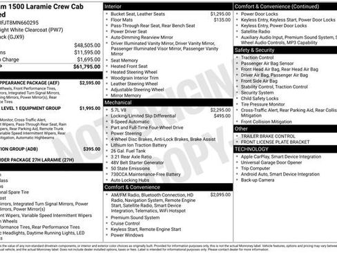 Used 2021 RAM 1500 Laramie w/ Sport Appearance Package image 28
