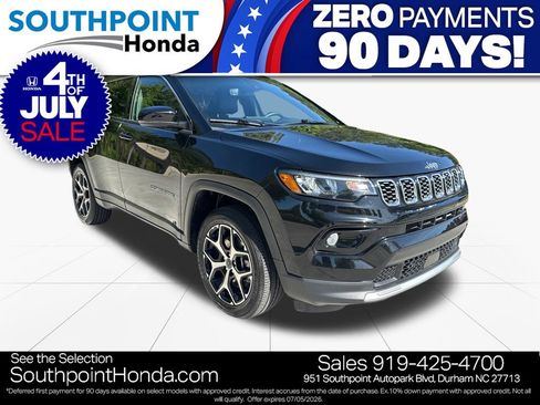 Used 2025 Jeep Compass Limited AWD/4WD image 1