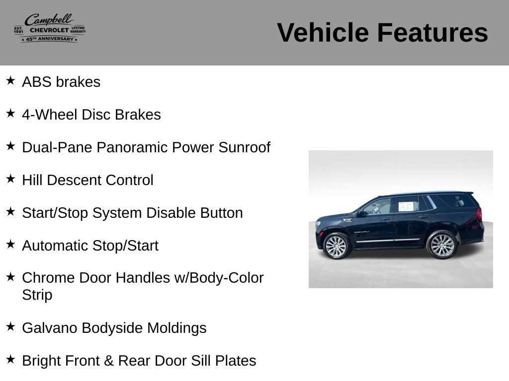 Used 2022 GMC Yukon Denali AWD/4WD image 26