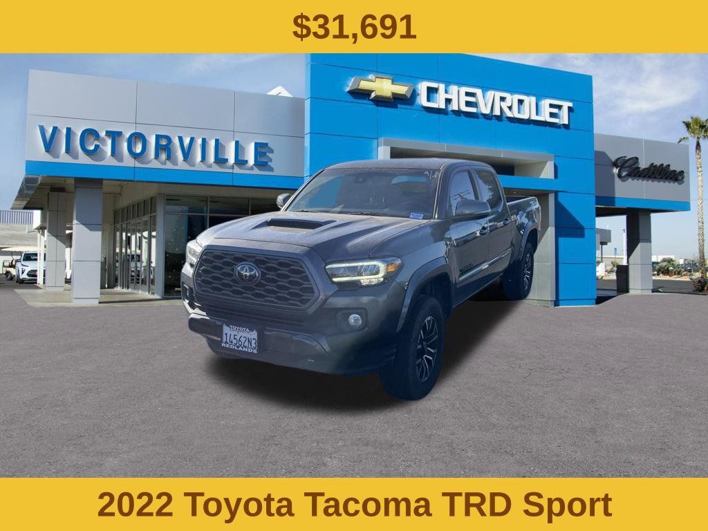 Used 2022 Toyota Tacoma TRD Sport w/ Technology Package RWD image 2