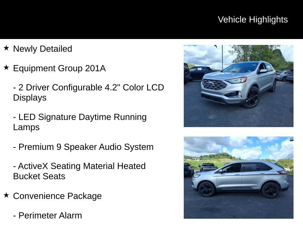Used 2019 Ford Edge SEL w/ Equipment Group 201A AWD/4WD image 8