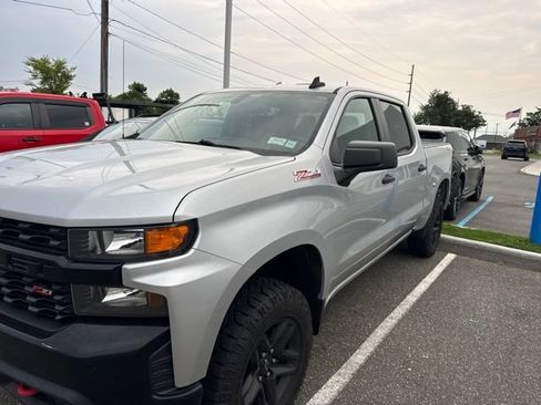 Used 2021 Chevrolet Silverado 1500 Custom Trail Boss w/ LPO, Dark Essentials Package AWD/4WD image 1