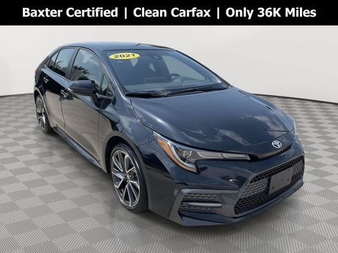 Used 2021 Toyota Corolla SE w/ Carpet Mat Package (TMS) FWD image 1