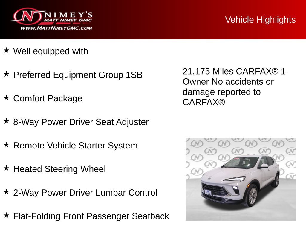 Used 2024 Buick Encore GX Preferred w/ Comfort Package AWD/4WD image 5