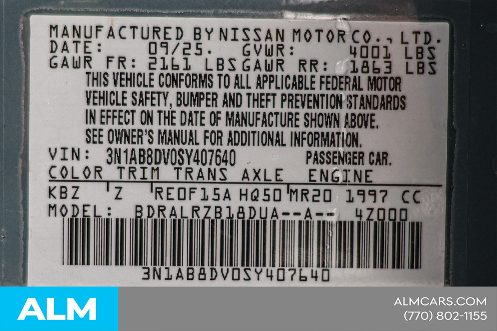 Used 2025 Nissan Sentra SR FWD image 45