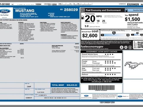 Used 2014 Ford Mustang GT Premium w/ Comfort Package RWD image 19