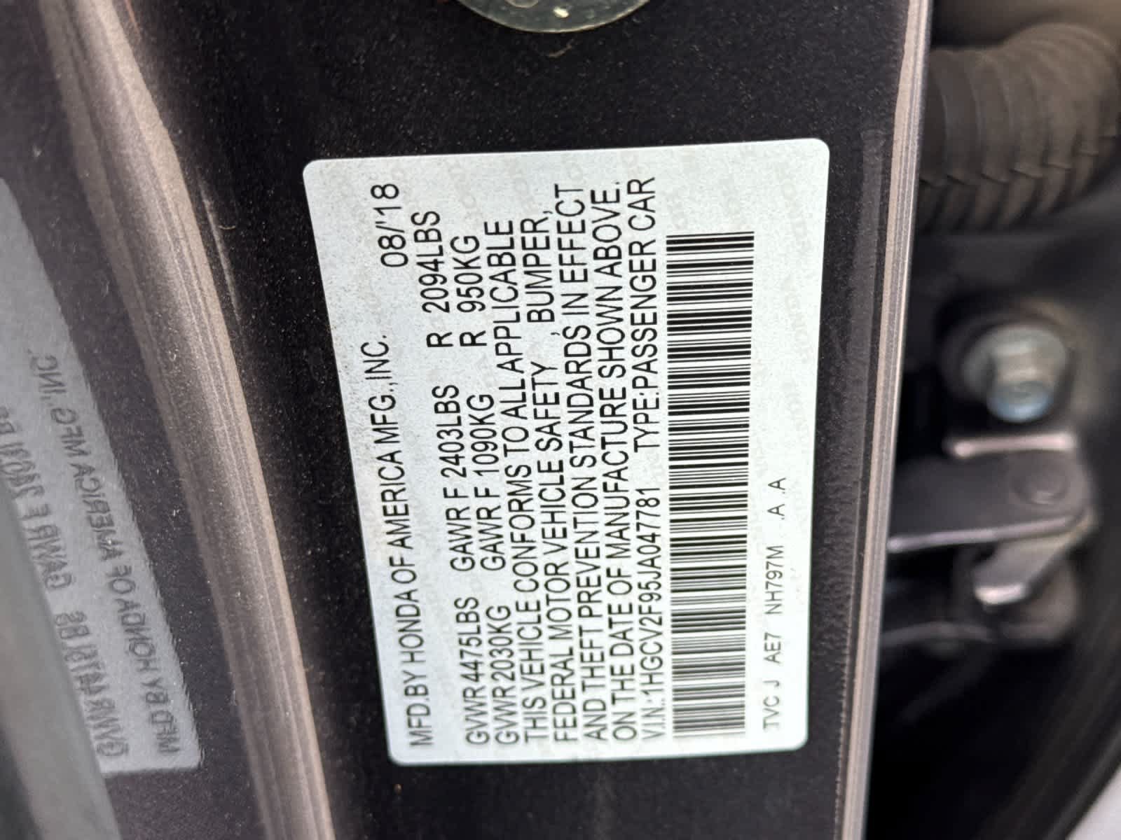 Used 2018 Honda Accord Touring image 35