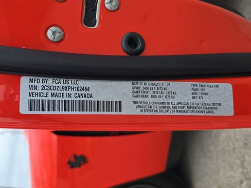 Used 2023 Dodge Challenger SRT Hellcat Redeye image 36