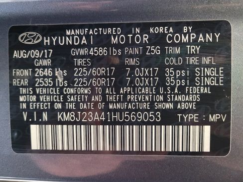 Used 2017 Hyundai Tucson SE image 33