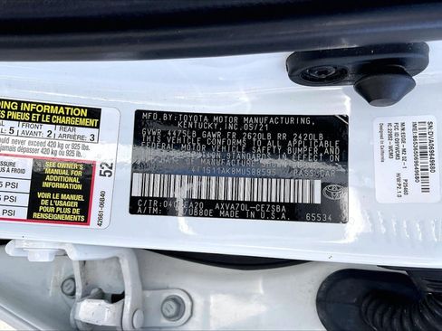 Used 2021 Toyota Camry SE FWD image 34