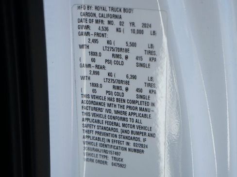 Used 2024 RAM 2500 Tradesman w/ Chrome Appearance Group RWD image 50
