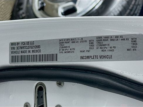 New 2026 RAM 3500 Tradesman w/ Chrome Appearance Group A image 18