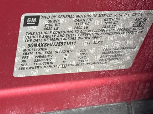 Used 2018 Chevrolet Equinox LT AWD/4WD image 29
