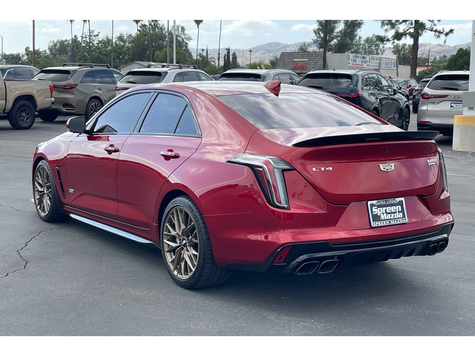 Used 2025 Cadillac CT4 V Blackwing w/ Technology Package RWD image 4