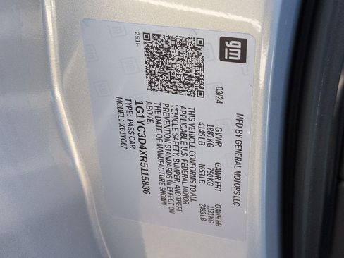 Used 2024 Chevrolet Corvette Stingray Premium Conv w/ Z51 Performance Package image 32