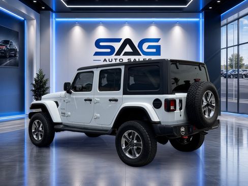 Used 2019 Jeep Wrangler Unlimited Sahara AWD/4WD image 7