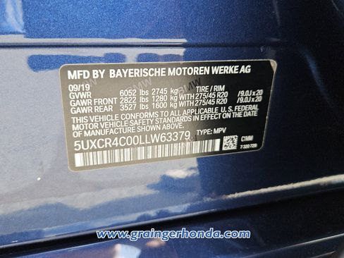 Used 2020 BMW X5 sDrive40i w/ M Sport Package image 14