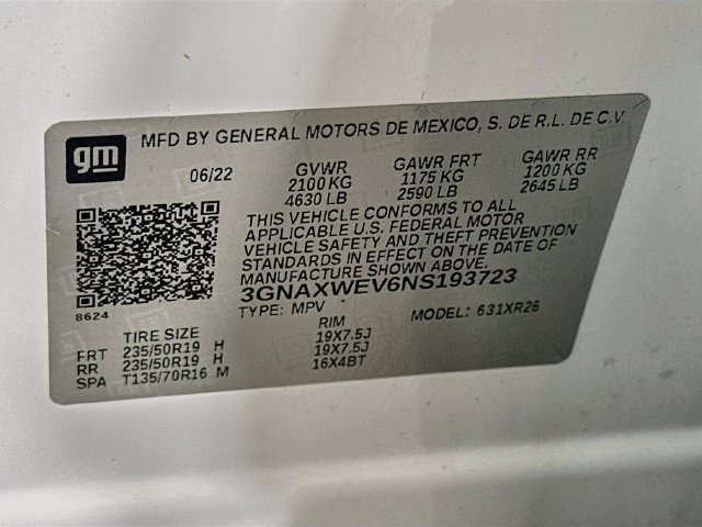 Used 2022 Chevrolet Equinox RS AWD/4WD image 34