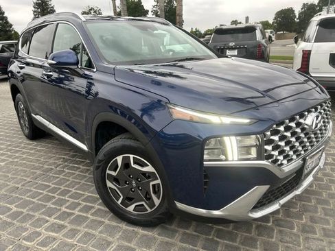 Certified 2023 Hyundai Santa Fe Blue AWD/4WD image 1